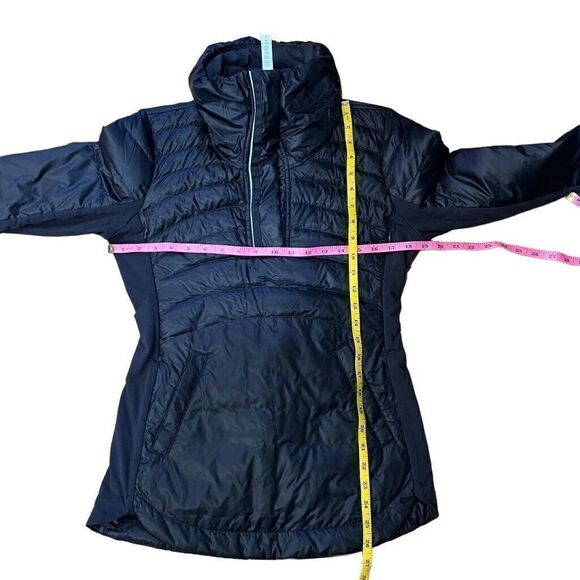 Lululemon Womens Down For A Run Pullover Size 6 Running Outdoor 1/3 Zip - Picture 12 of 12